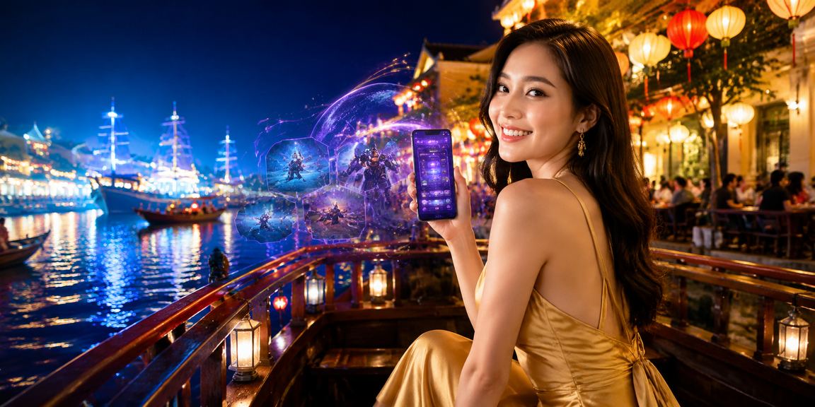 Người chơi thư giãn tại quán cà phê Hội An, thưởng thức cá cược thể thao có trách nhiệm